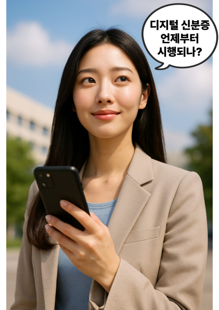 디지털 신분증, 언제부터 시행되나?