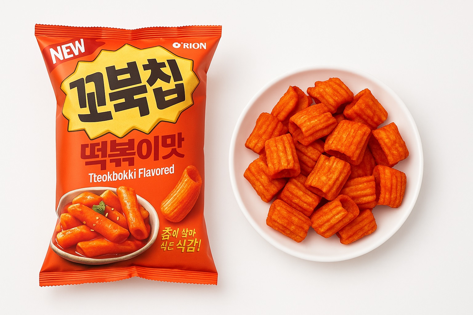 떡볶이 과자 (Tteokbokki Snack)