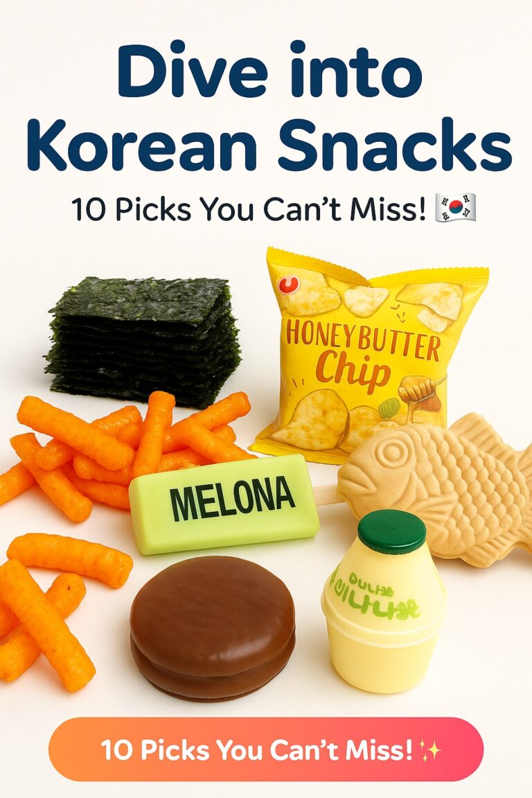 From addictive Korean snacks like Choco Pie and Honey Butter Chips to iconic Korean street foods such as Tteokbokki and Hotteok, explore the most beloved treats that captivate food lovers worldwide. Dive into the authentic world of K-snacks today!